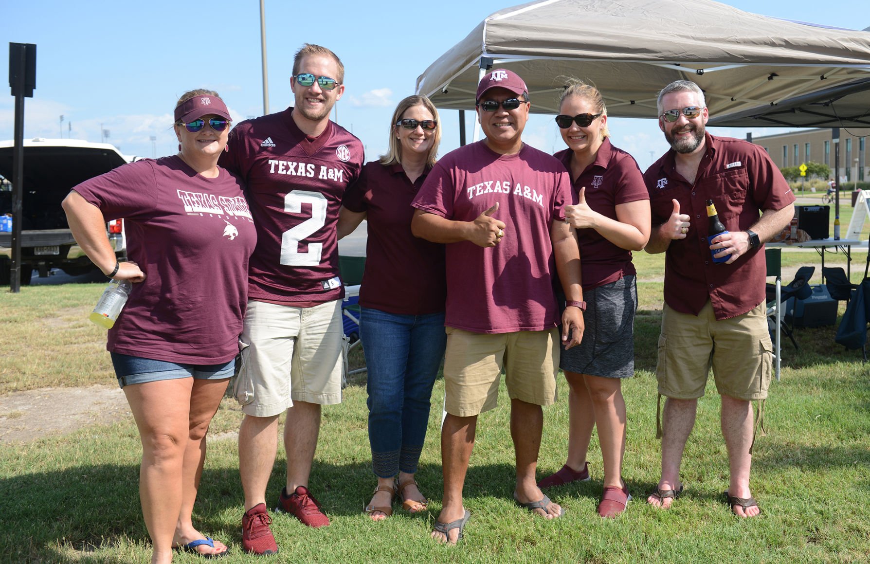 Texas A&M vs. Texas State football tailgates